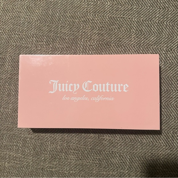 Juicy Couture Varsity Blooms Wallet in Black and Pink Rose Print • 4.25x8x1” - Picture 2 of 9